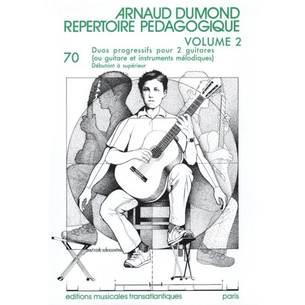 Arnaud Dumond: Rpertoire Pdagogique. Vol 2 : 20 tudes Faciles