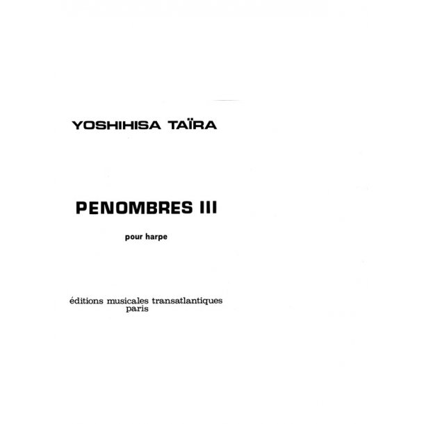 Yoshihisa Taira: Pnombres 3