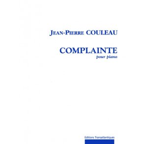 Jean-Pierre Couleau: Complainte
