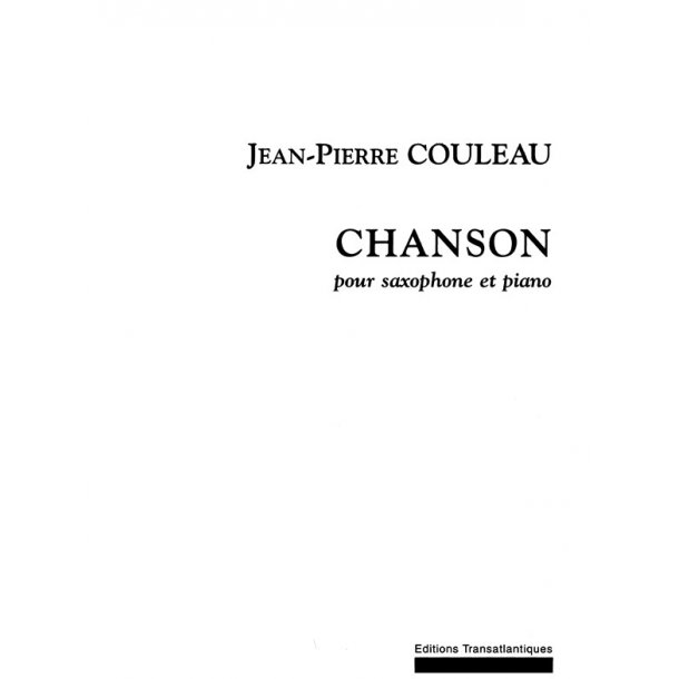 Jean-Pierre Couleau: Chanson