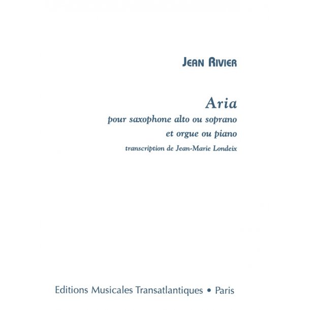 Jean Rivier: Aria
