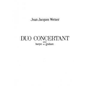 Jean Jacques Werner: Duo Concertant