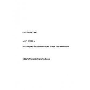 Patrick Marcland: Eclipsis (inc. CD)