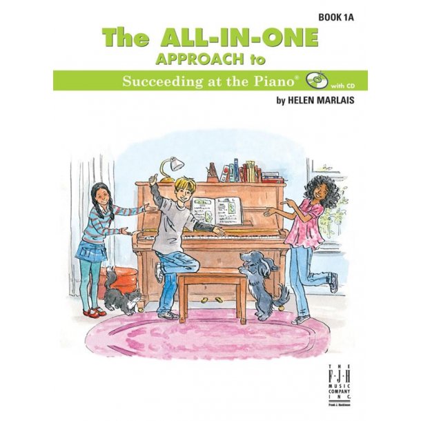 Marlais Helen All In One Approach Succeeding At The Piano Bk 1a Bk/Cd