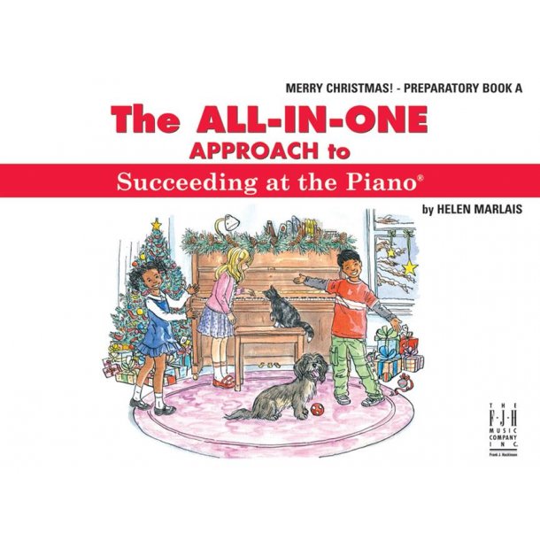 Marlais Succeeding At The Piano All In One Merry Christmas Prep Bk A