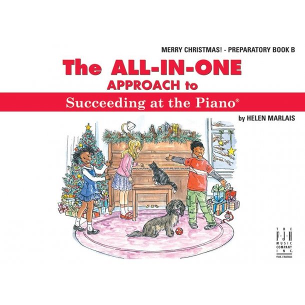 Marlais Succeeding At The Piano All In One Merry Christmas Prep Bk B