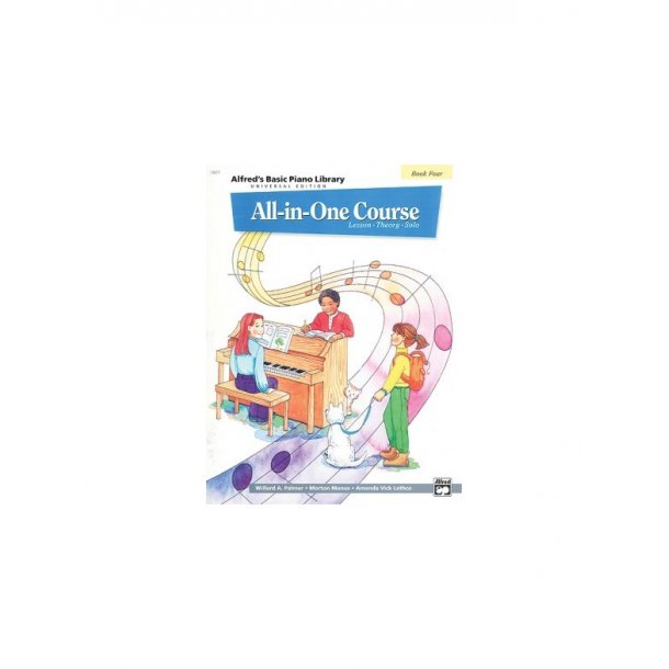 All-In-One Piano Course Book Four