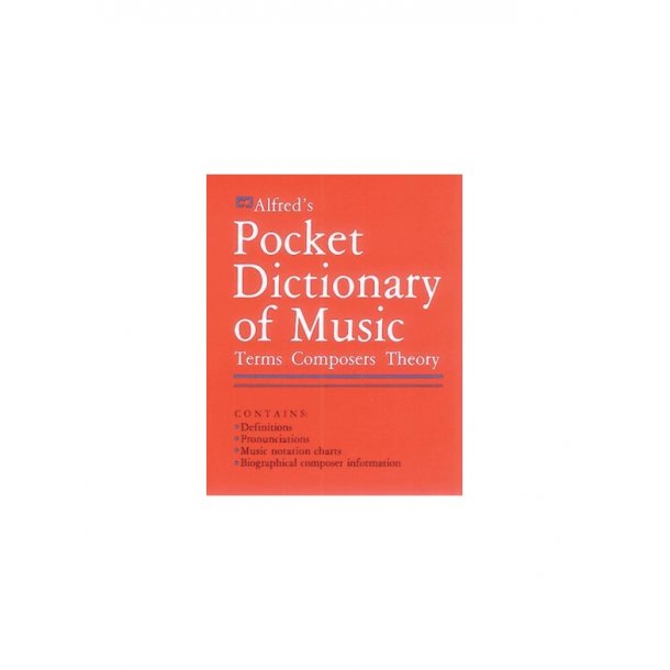 Alfred's Pocket Dictionary Of Music