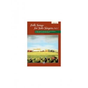 Folk Songs For Solo Singers - Book 1 (Medium Low)