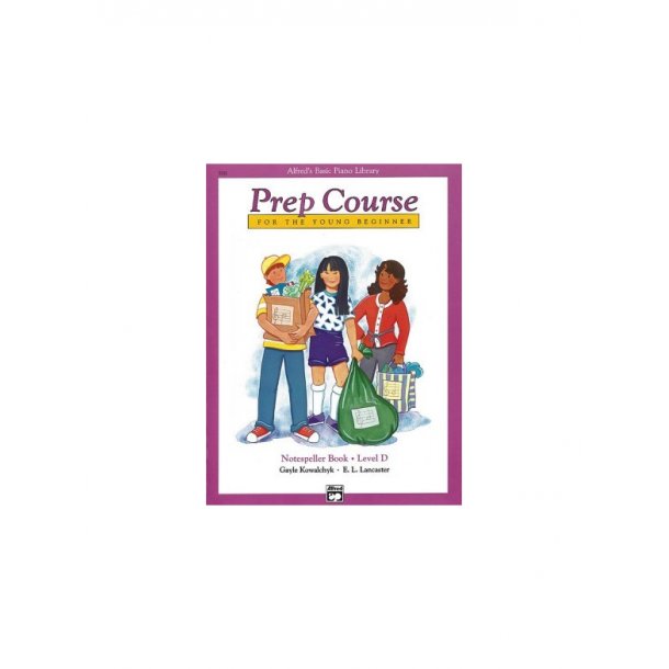 Prep Course For The Young Beginner - Notespeller (Level D)