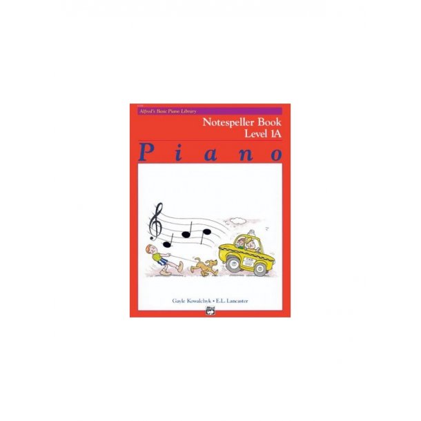 Alfred's Basic Piano Library - Notespeller Book Level 1A