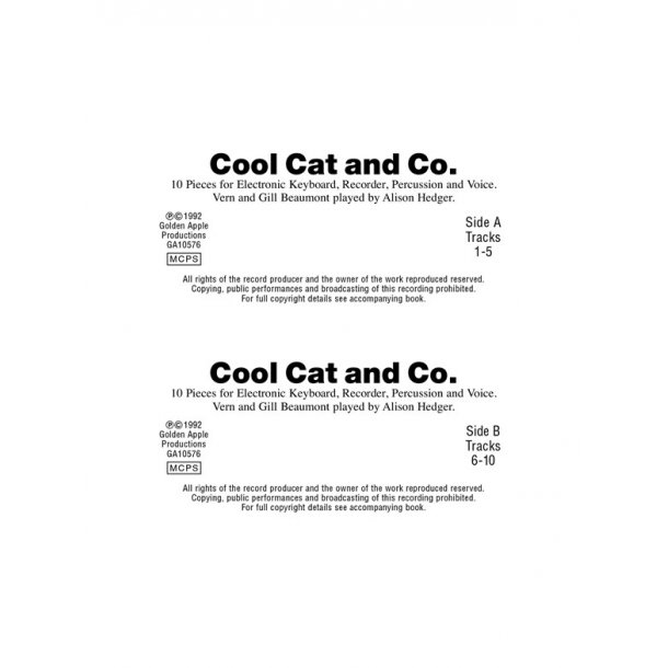 Gill Beaumont/Vern Beaumont: Cool Cat And Co. (Cassette)