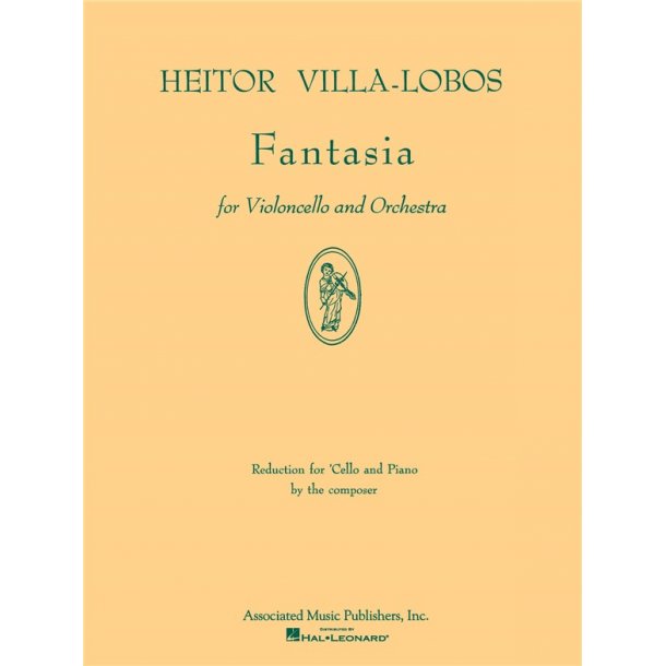 Heitor Villa-Lobos: Fantasia For Cello And Orchestra (Cello/Piano)