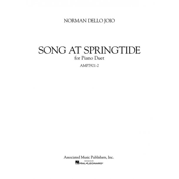 Norman Dello Joio: Song At Springtime
