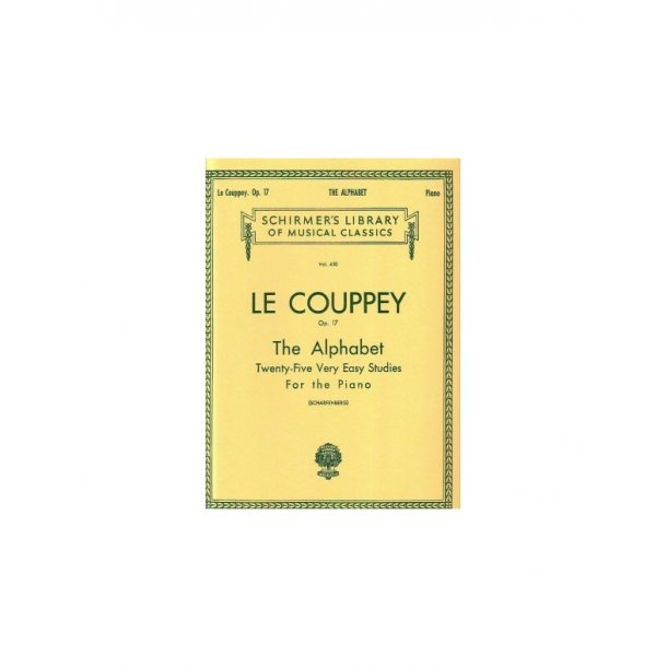 Felix Le Couppey: Alphabet Op.17 (25 Easy Studies For Piano)