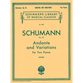 Robert Schumann: Andante And Variations Op.46 (Two Pianos)