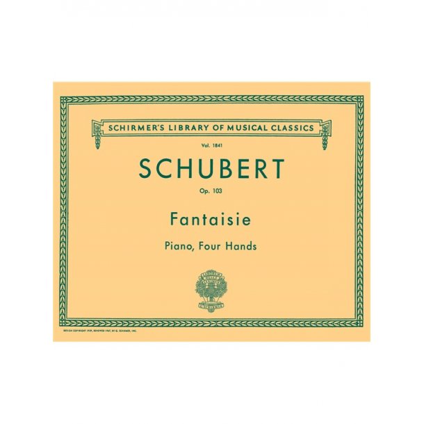 Franz Schubert: Fantasie Op.103 (Piano Duet)