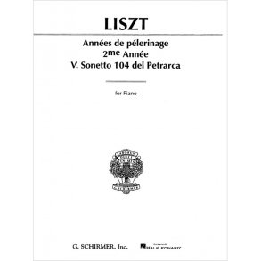 Franz Liszt: Sonetto Del Petrarca No.104