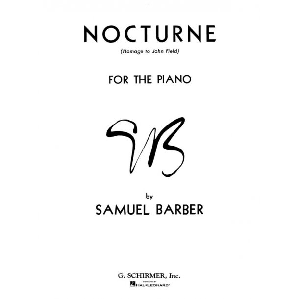Samuel Barber: Nocturne (Homage To John Field)