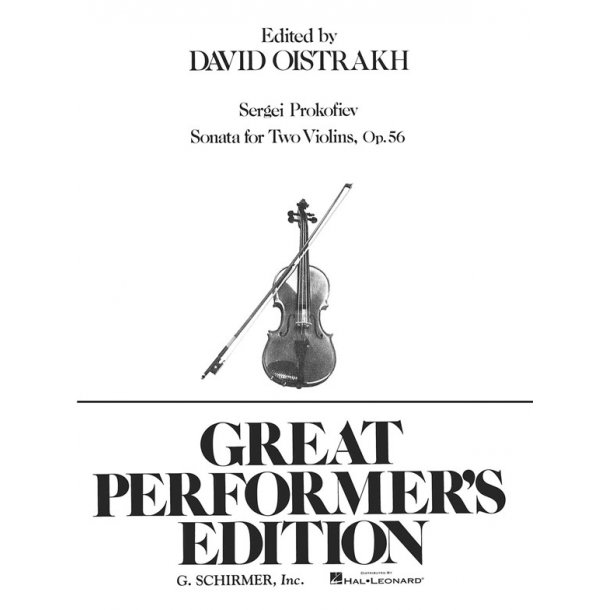 Sergei Prokofiev: Sonata For Two Violins Op.56