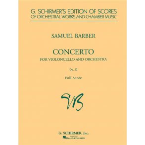 Samuel Barber: Cello Concerto Op.22 (Full Score)
