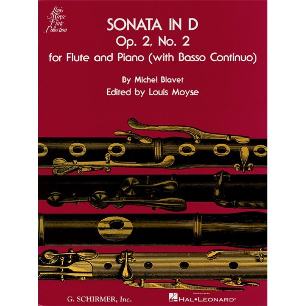 Michel Blavet: Sonata In D Minor For Flute And Piano