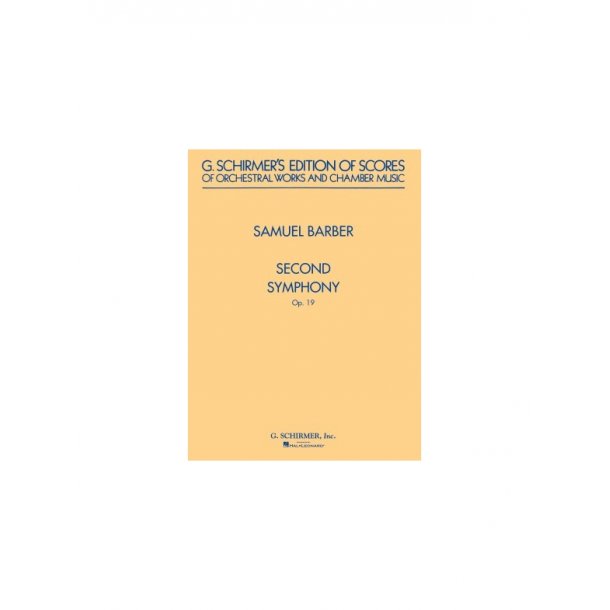 Samuel Barber: Symphony No.2 Op.19 (Study Score)