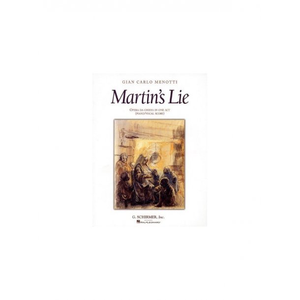 Gian Carlo Menotti: Martin's Lie (Vocal Score)