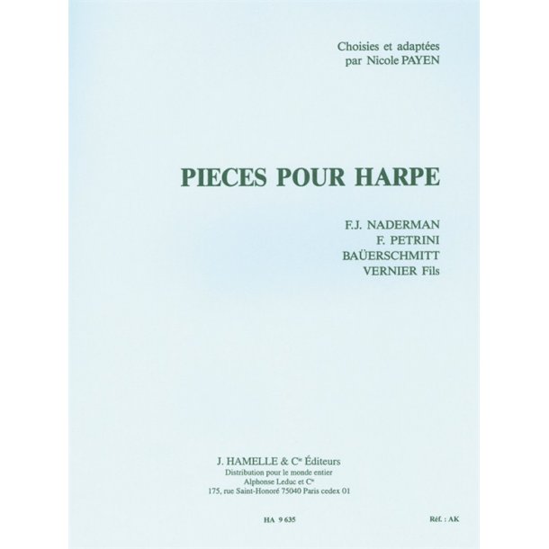 N. Payen-Moat: Pi&egrave;ces pour Harpe (Harp solo)