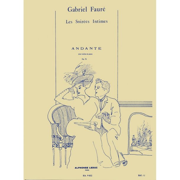 Gabriel Faure: Andante Op.75 (Violin/Piano)