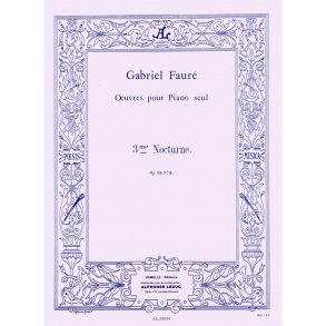 Gabriel Fauré: Nocturne No.3, Op.33 no.3 in A flat major (Piano solo)