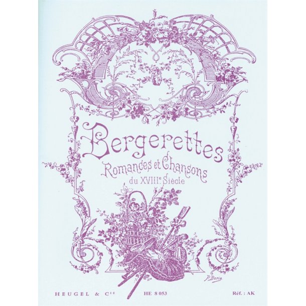 Jean Baptiste Weckerlin: Bergerettes, Romances et Chansons du 18&egrave;me Si&egrave;cle (med) (Voice & Piano)