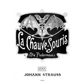 Strauss J. Chauve Souris Voice & Piano Book