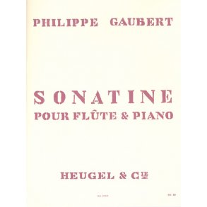 Philippe Gaubert: Sonatine (Flute & Piano)