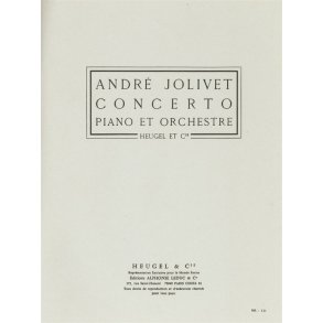 André Jolivet: Concerto (Pianos 2)