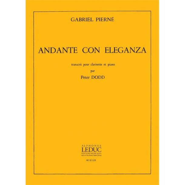 Gabriel Piern&eacute;: Andante Con Eleganza (Clarinet)