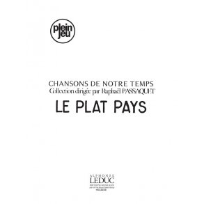 Brel Martin Prevel Chansons De Notre Temps Pj498 Le Plat Pays 4 Part