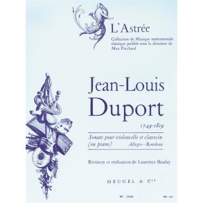 Jean-Louis Duport: Sonate (Cello & Piano)