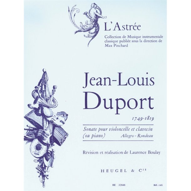 Jean-Louis Duport: Sonate (Cello & Piano)