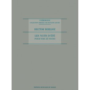 Hector Louis Berlioz: Les Nuits d'Eté Op.7 - High Voice/Piano