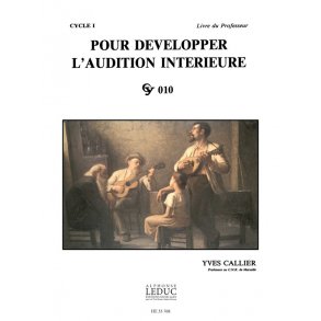 Callier Pour Developper L'audition Interieure Professeur Cy010 Bk