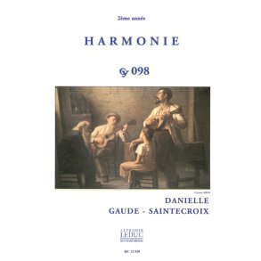 Gaude Saintecroix Harmonie 2eme Annee Cy098 Technical Studies Book