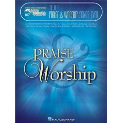 E-Z PLAY TODAY VOL107 BEST PRAISE & WORSHIP SONGS EVER ORG(PF)(KBD) BK