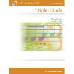 Miller Triplet Etude Pf Solo Sheet