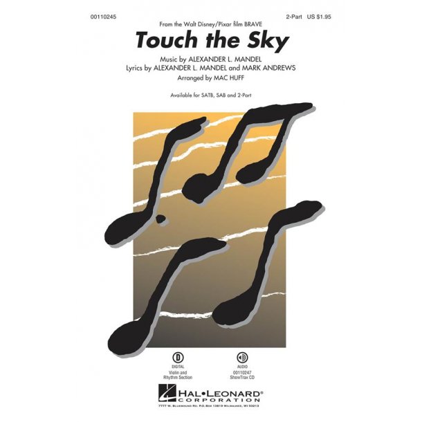 MANDEL ALEXANDER TOUCH THE SKY FROM BRAVE (ARR HUFF MAC) 2PT CHOR