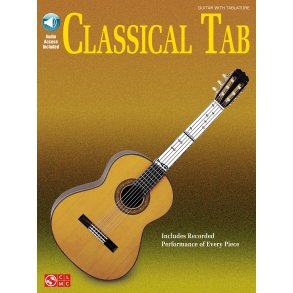 CLASSICAL TAB GUITAR TAB GTR BK/CD
