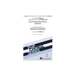 Don't Stop Music (Billingsley) Satb