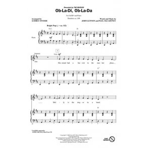 Lennon/Mccartney Ob-La-Di Ob-La-Da (Arr Snyder Audrey) Showtrax Cd