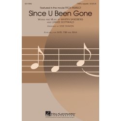 Gottwald/Sandberg Since U Been Gone (Sharon) Ttbb A Cappella Choral