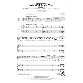 We Will Rock You Medley Huff Swtx Cd